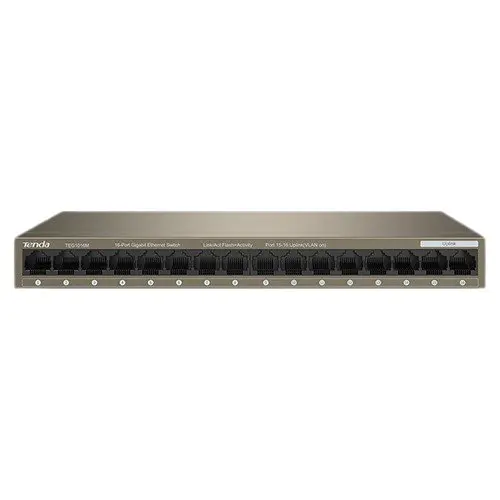 Switch Tenda TND-TEG1016M, 16 porturi RJ45 Gigabit