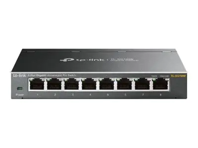 Switch TP-LINK Easy Smart TL-SG108E, 8 porturi