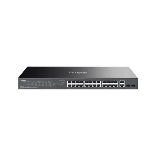 Switch TP-Link ES228GP, 28 porturi Gigabit, 24-Port PoE+, 250W, Rack