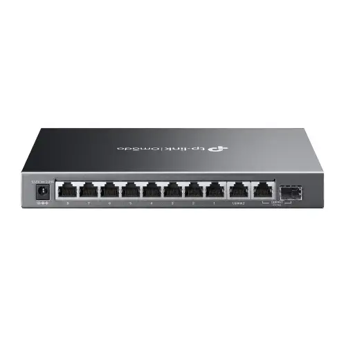 Switch TP-LINK Omada ES210GMP, 8 porturi, Gigabit, PoE