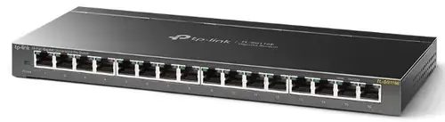 Switch TP-LINK TL-SG116E, Gigabit, 16 Porturi (Negru)