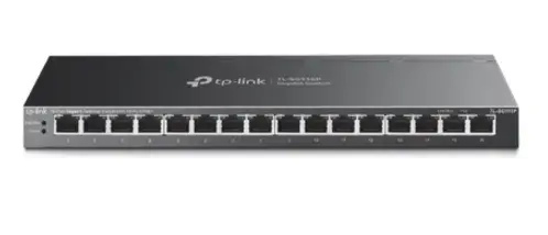 Switch TP-Link TL-SG116P, 16 porturi, Gigabit, PoE+