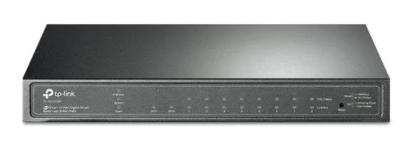 Switch TP-Link TL-SG2210P, 8 Porturi PoE, Gigabit PoE+ si 2 sloturi SFP, 61W