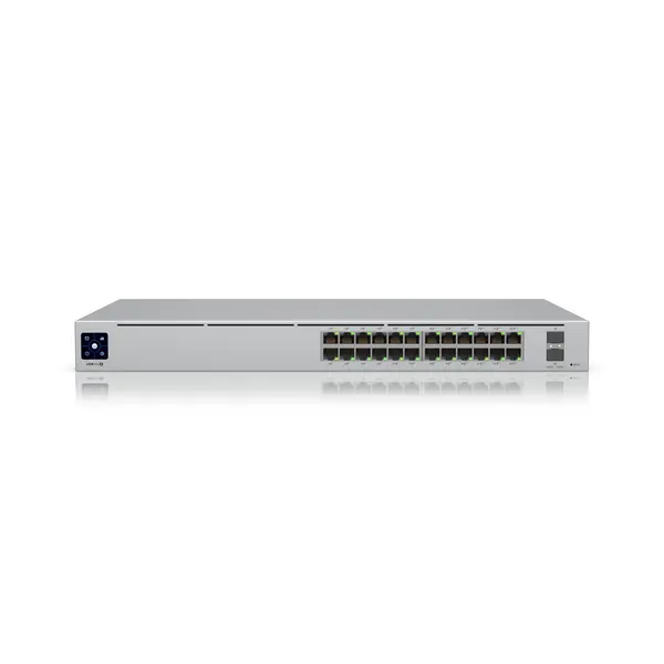 Switch Ubiquiti - Pro 24 PoE, 24 porturi, negru