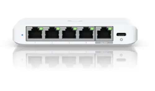 Switch Ubiquiti USW-FLEX-2.5G-5, 5 porturi, PoE