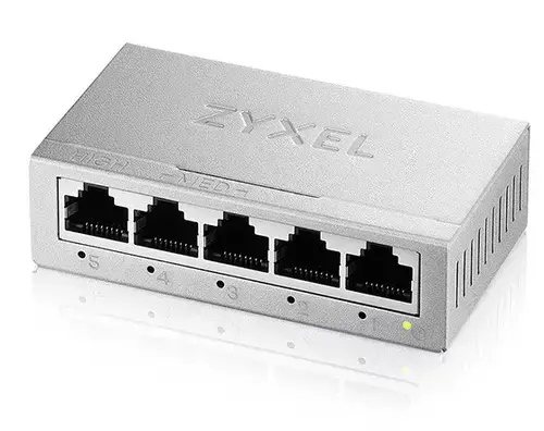 Switch Zyxel GS-105BV5-EU0101F, 5 Porturi, Unmanaged, L2, Gigabit