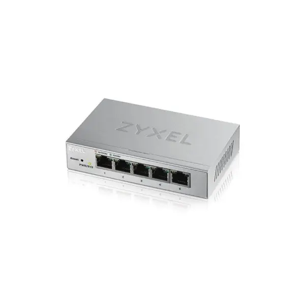 Switch Zyxel GS1200-5, 5 porturi, 10/100/1000 Mbps