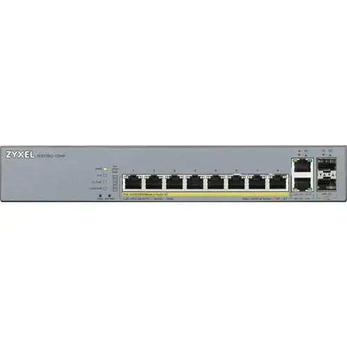 Switch ZyXEL GS1350-12HP 12 porturi