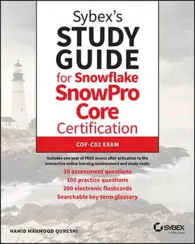 Sybex's Study Guide for Snowflake SnowPro Certification, Paperback/H Qureshi