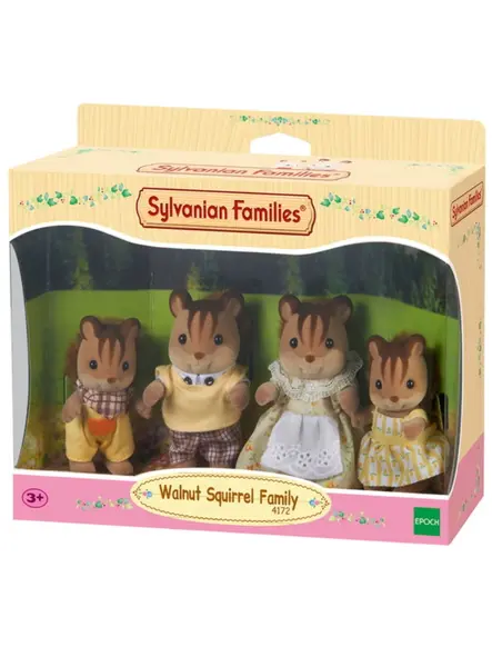 Sylvanian Families Walnut Squirrel Family 4172