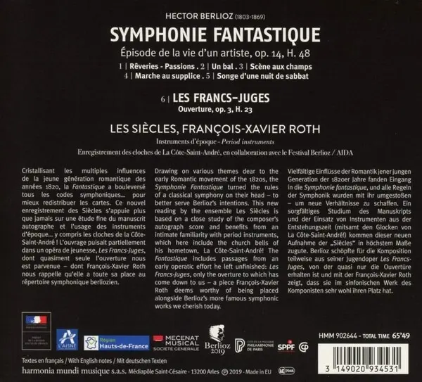 Symphonie Fantastique – Francois-Xavier Roth | Hector Berlioz, Les Siecles, Francois-Xavier Roth