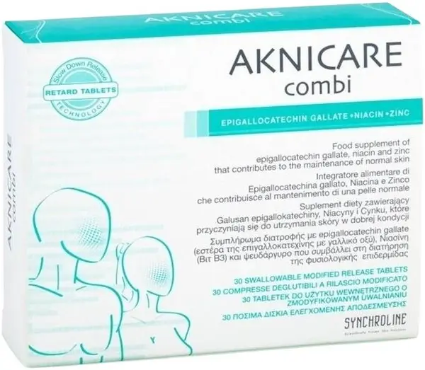 Synchroline Aknicare Combi, 30 tablete