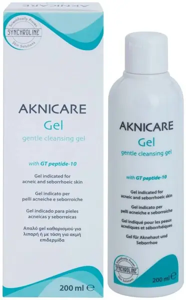 Synchroline Aknicare Gel de curățare pentru ten gras, 200 ml