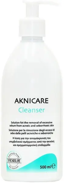 Synchroline Aknicare Loțiune de curățare pentru ten gras, 500 ml