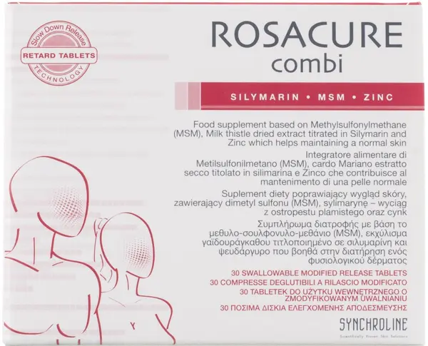 Synchroline Rosacure Combi, 30 tablete