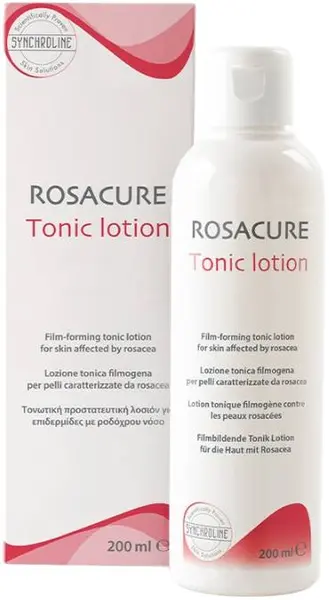 Synchroline Rosacure Loțiune tonică facială pentru rozacee, 200 ml