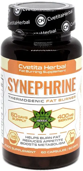 Synephrine, 400 mg, 60 capsule, Cvetita Herbal