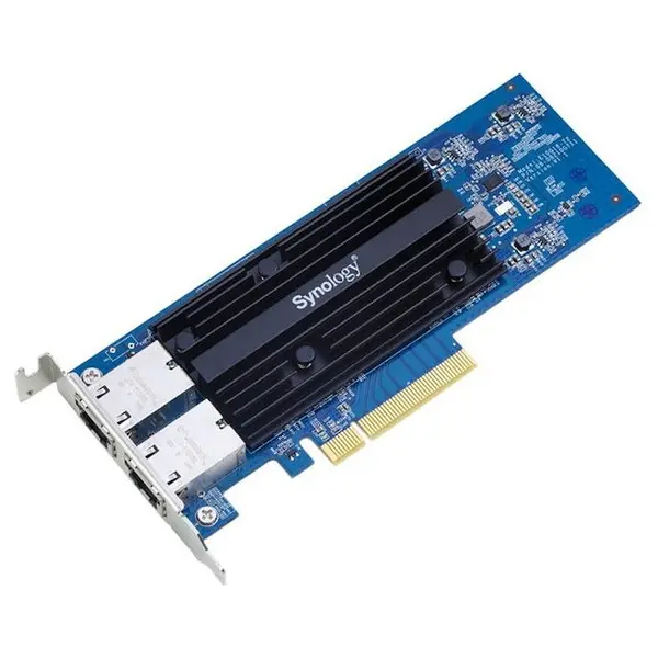 Synology Placa de retea Synology E10G30-T2, Dual-port 10GbE, PCI-e, 2xLAN, 10 Gigabit