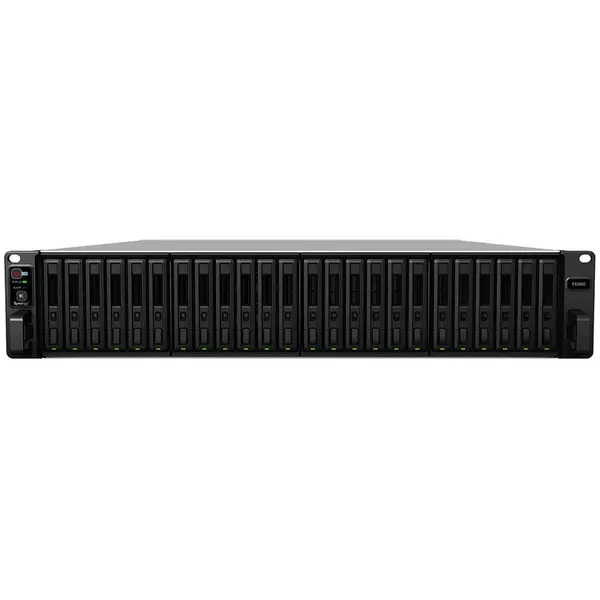Synology Server NAS Synology FS3600, Intel Xeon D-1567 Dodeca-core 2.1 GHz, 16GB DDR4 ECC RDIMM, 24 bay-uri 2.5 inch, 10GbE