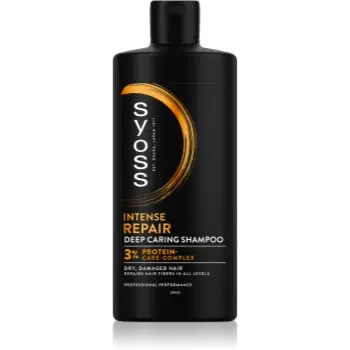 Syoss Intense Repair sampon pentru regenerare pentru păr uscat și deteriorat