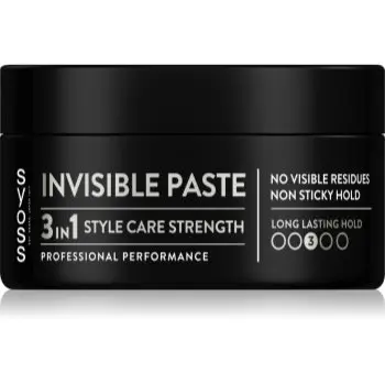 Syoss Invisible Hold pastă de styling transparentă pentru o fixare medie