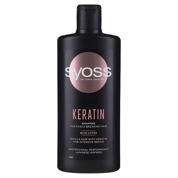 Syoss Keratin Șampon Volum 440 ml