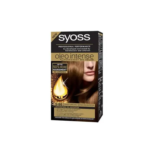 Syoss Oleo Intense fără amoniac Volum 9-10 Blond strălucitor