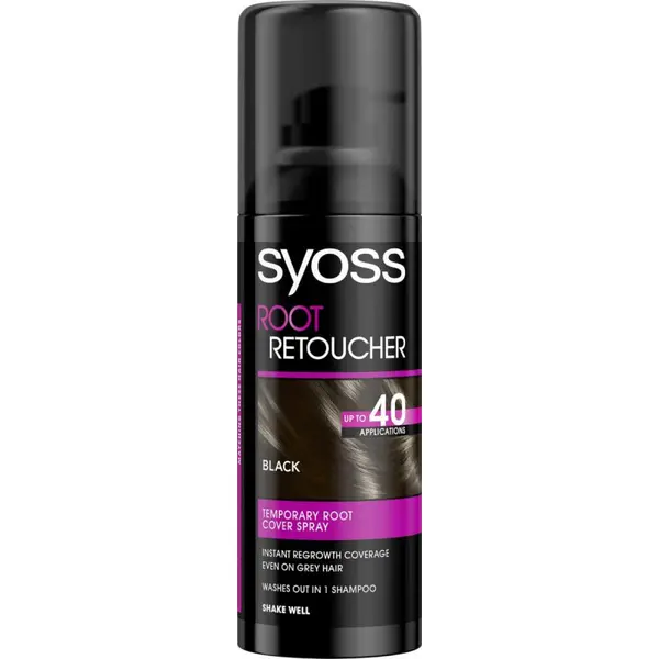 Syoss Root Retoucher Spray pentru ascunderea rădăcinilor încarnate Volum Roșu cașmir