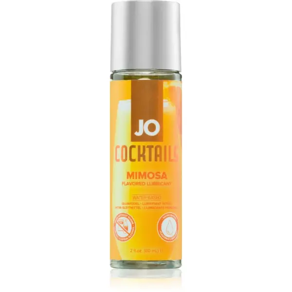 System JO H2O Cocktails Mimosa gel lubrifiant cu aromă 60 ml