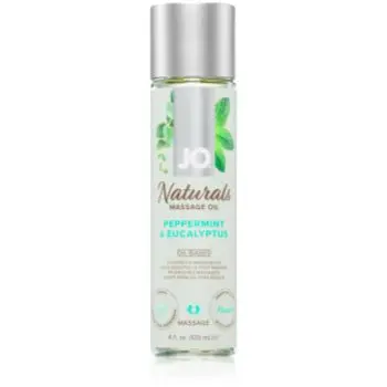 System JO NATURALS PEPPERMINT & EUCALYPTUS ulei de masaj