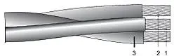 T2XIR 50/8 OL-AL 3x95+25 - Multifilar (RM/SM)