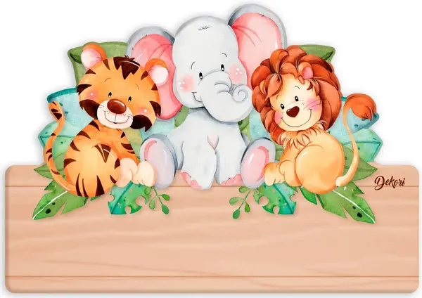Tabel din lemn Haba - Prieteni, nume cu litere bulgare