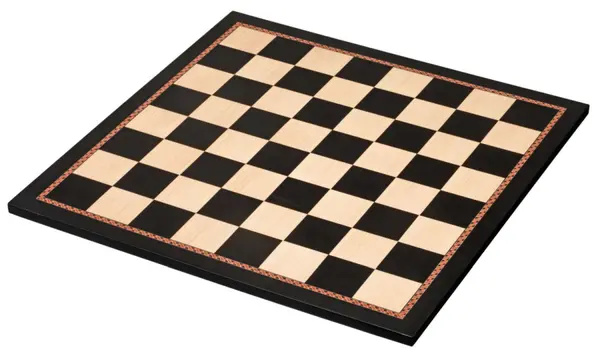 Tabla de sah din lemn Black Artar, 50x50cm, patrat 55mm - Belfast