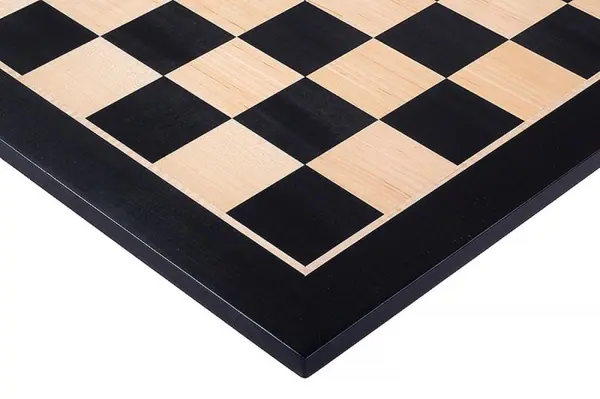 Tabla de sah - lemn Black Artar 54x54 cm, 58 mm - Fara notatie
