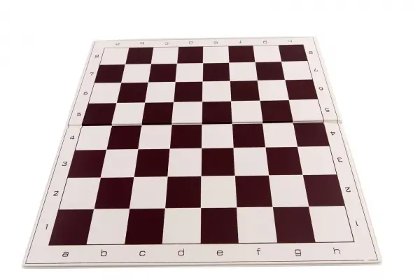 Tabla de sah pliabila PVC no. 4, maro - 47mm