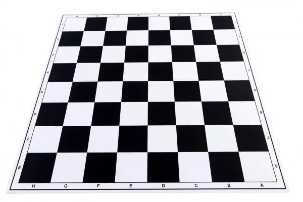 Tabla de sah pliabila PVC no. 4 negru - 47mm