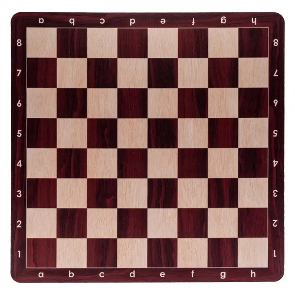 Tabla de sah rulabila MOUSEPAD (subtire) - aspect de lemn