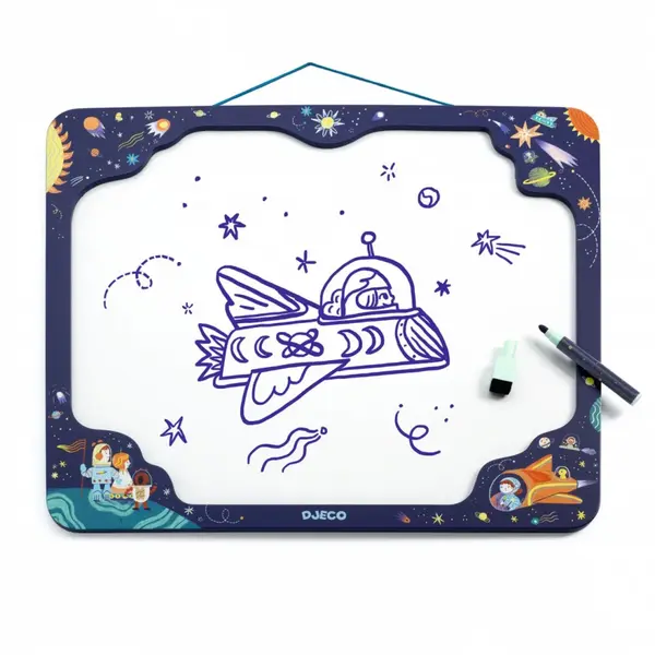Tabla decorativa de scris model Spatiu, Djeco