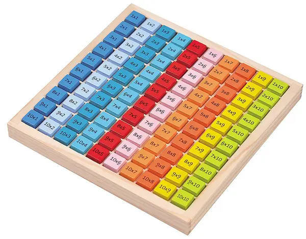 Tabla inmultiri din lemn Lelin