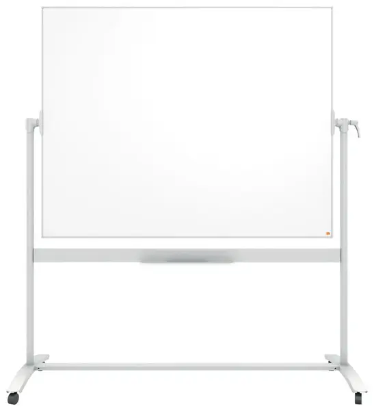 Tabla mobila NOBO Classic, otel emailat, 150x120 cm, magnetica, include marker si tavita, alb Tabla mobila NOBO Classic, otel emailat, 150x120 cm, magnetica, include marker si tavita, alb