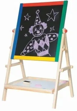 Tabla neagra din lemn pentru copii Woody