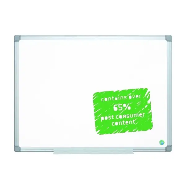Tabla nemagnetica alba de perete Bi-Silque Earth-It 45 x 60 cm