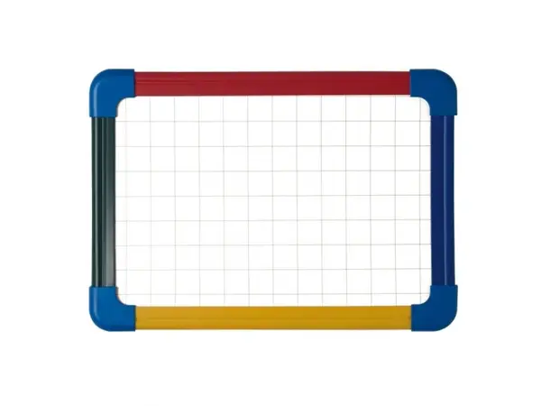 Tabla scolara cu 2 fete si rama color A4,21x29.7 cm