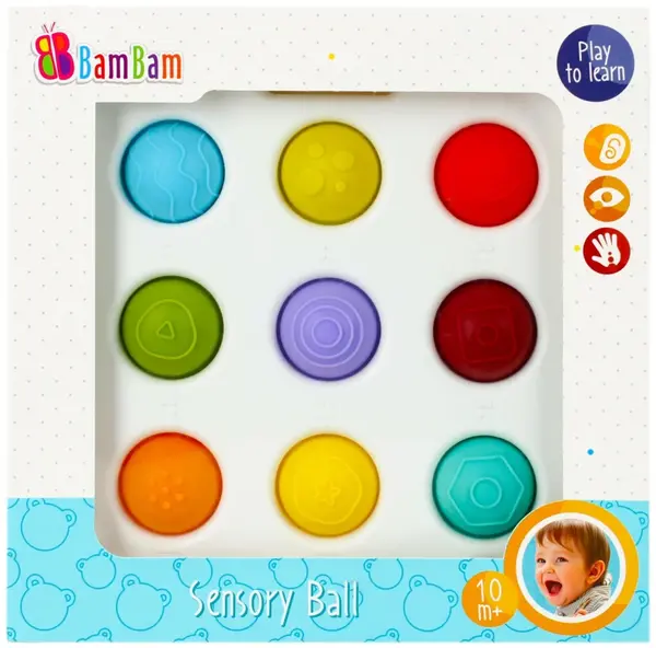 Tabla senzoriala cu bile, BamBam