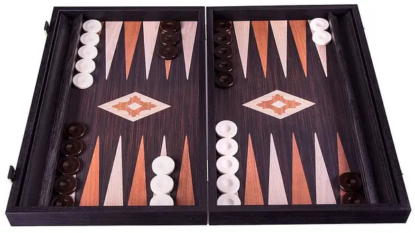 Table Manopoulos - Culoare wenge, 48 x 30 cm