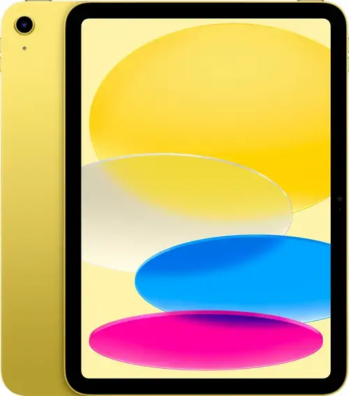Tableta Apple iPad 11 (A16), Procesor A16 Penta-Core, Liquid Retina IPS 11inch, 512GB Flash, Camera 12MP, Wi-Fi, Bluetooth, iPadOS (Galben)