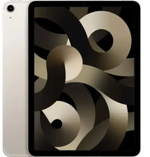 Tableta Apple iPad Air 5 (2022) Cellular, Procesor Apple M1 Octa-Core, IPS LED Capacitive touchscreen 10.9inch, 256GB Flash, 8GB, 12MP, Wi-Fi, 5G, Bluetooth, iOS (Auriu)