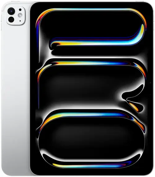Tableta Apple iPad Pro 11 (2024) + Cellular, Procesor Apple M4, Ultra Retina 11inch, Nano-texture Glass, 16GB RAM, 2TB Flash, 12MP, LiDAR, Wi-Fi, Bluetooth, 5G, iPadOS (Argintiu)