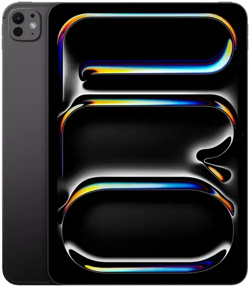 Tableta Apple iPad Pro 11 (2024), Procesor Apple M4, Ultra Retina 11inch, 8GB RAM, 512GB Flash, 12MP, LiDAR, Wi-Fi, Bluetooth, iPadOS (Negru)