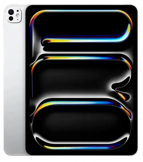 Tableta Apple iPad Pro 13 (2024) + Cellular, Procesor Apple M4, Ultra Retina 13inch, Nano-texture Glass, 16GB RAM, 2TB Flash, 12MP, LiDAR, Wi-Fi, Bluetooth, 5G, iPadOS (Argintiu)